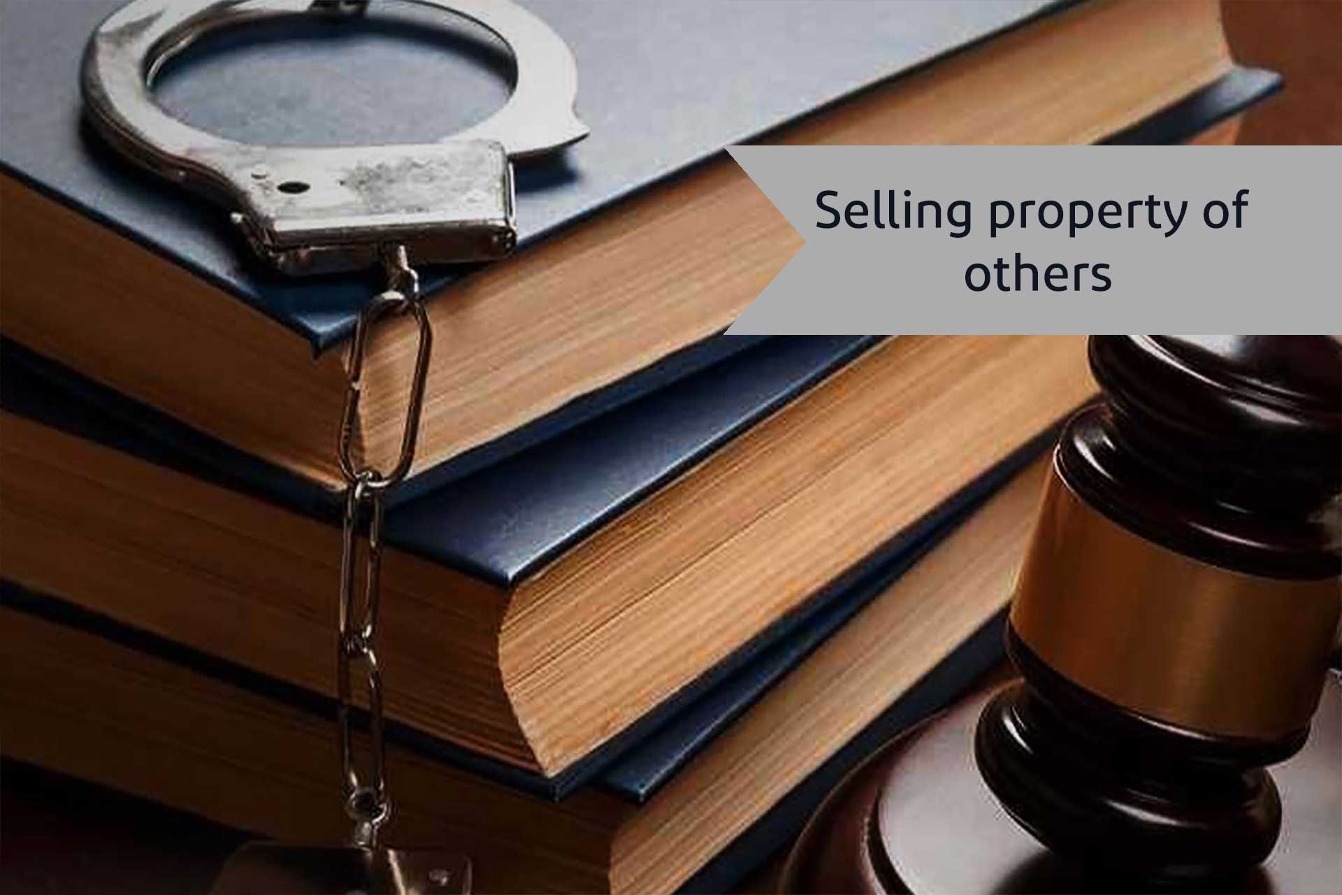 Selling property of others-alemohamadlaw